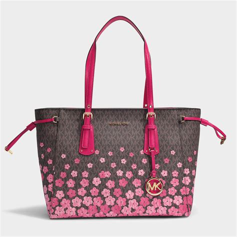 michael kors voyager love tote|Michael Kors zip top tote.